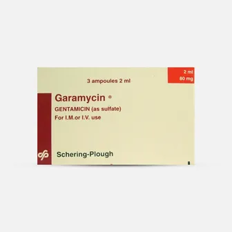 Garamycin Antibiotic 80mg/2ml | 3 Amp