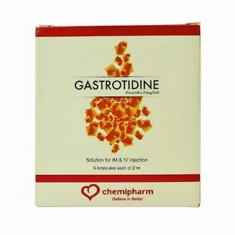 Gastrotidine 20mg/2ml for IV \ IM | 6 Amp