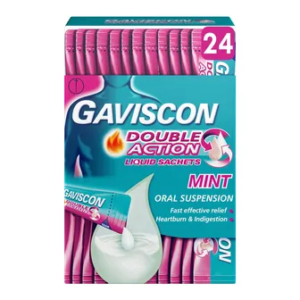 Gaviscon Double Action | 24 Sachets