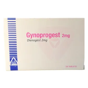 Gynoprogest Contraceptive 2mg | 28 Tabs