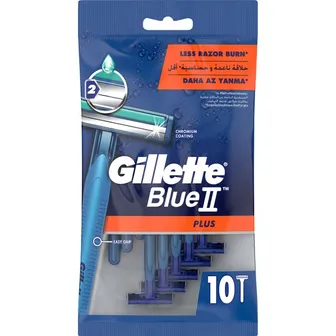 Gillette | Blue 2 Plus | 10 Pcs