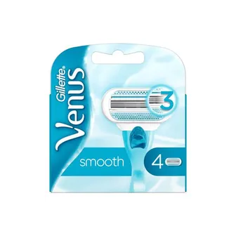 Gillette | Venus Smooth Skin Razor Blade For Women | 4Pcs