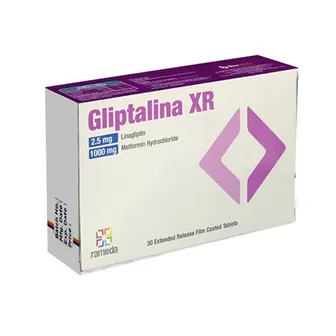 Gliptalina XR 2.5/1000mg | 30 Tabs