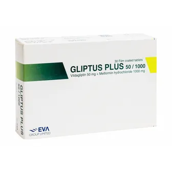 Gliptus Plus | 50/1000mg | 30 Tabs