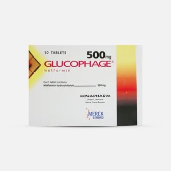 Glucophage To Treat Excess Sugar 500mg | 50 Tab