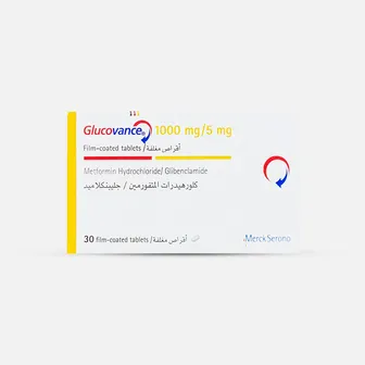 Glucovance | For the Treatment of Diabetes 5/1000ml | 30 Tabs