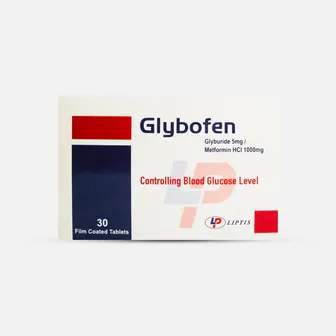 Glybofen | Type 2 Diabetes | 1000/5 g | 30 Tab