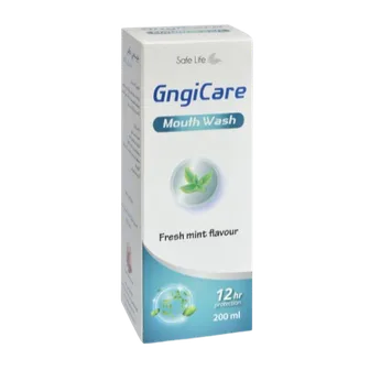 GngiCare Mouth Wash with Fresh Mint Flavor | 200mL
