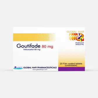 Goutifade | Treats Chronic Hyperuricemia | 80Mg | 30Tab