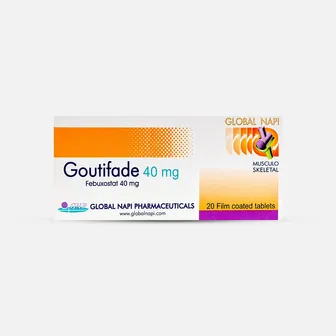 Goutifade | Gout 40mg | 20 Tabs
