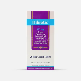 Hibiotic | 375mg | 20 Tablet