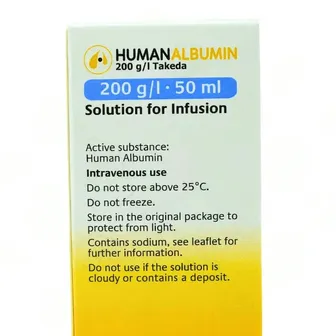 Human Albumin Vial 200gm\L (Takeda) | 50ml | 1 Vial