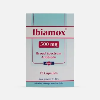 Ibiamox | Antibiotic | 500 mg | 12 Caps