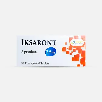 Iksaront To Reduce Blood Clotting 2.5mg | 30 Tabs