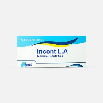 Incont L.A | Involuntary Urination 4mg | 30 Tabs