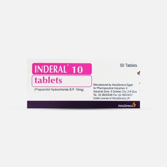 Inderal Blood Pressure 10mg | 50 Tabs