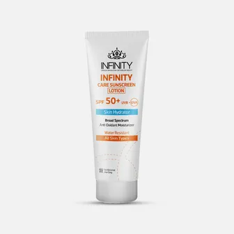 Infinity | Care Water Resistant Sunscreen SPF50+ Lotion | 60ml