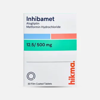 Inhibamet | Diabetes 12.5/500mg | 30 Tabs