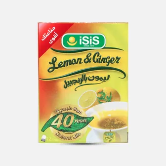 Isis | Lemon and Ginger | 12 Packs