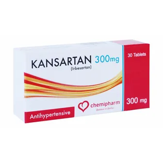 Kansartan | High Blood Pressure 300mg | 30 Tabs