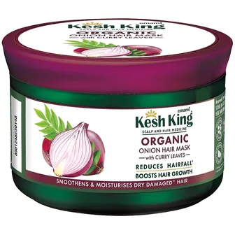 Kesh King | Organic Onion Hair Mask with Curry Leaves | 200ml