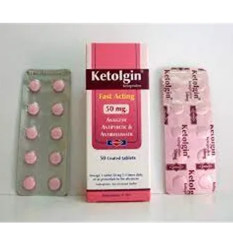 Ketolgin 50mg | 30 Tabs