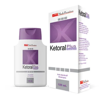 Mash Premiere Ketoral Plus Shampoo for all dandruff Types | 125ml