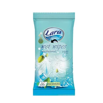 lara wipes 15 piece