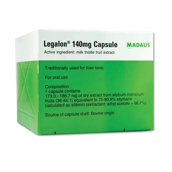 Legalon 140 Mg 30 Caps