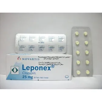 Leponex | Antipsychotic | 25 mg | 50 Tab