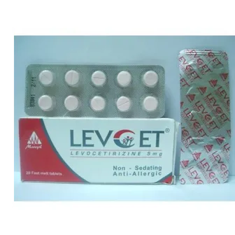 LEVCET 5 MG 20 TAB