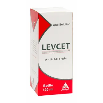 Levcet Antiallergic Susp 5mg | 120ml