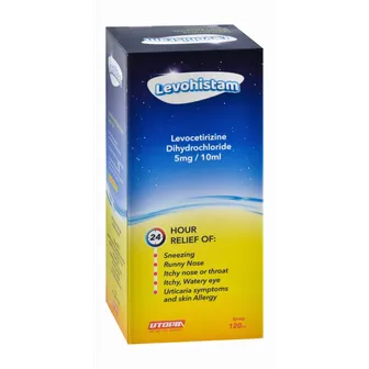 Levohistam Susp Anti-Allergic 5mg/10ml | 120ml