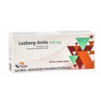 Lezberg Amlo | High Pressure 20/5mg | 30 Tabs