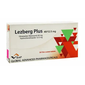 Lezberg Plus | High Pressure 40/12.5mg | 30 Tabs