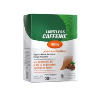 Limitless Caffeine 80mg | 20 Oral Dispersible Films