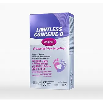 Limitless Conceive Q | 30 Chewable Tabs