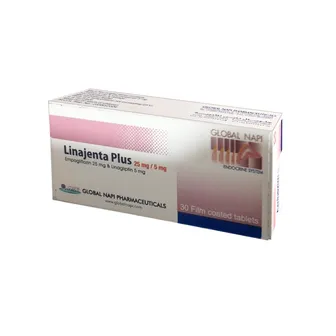 LINAJENTA PLUS 25/5 MG 30 TAB