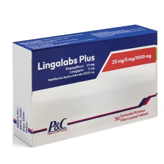 Lingalabs Plus 25/5/1000mg | 30 Film Coated Tabs