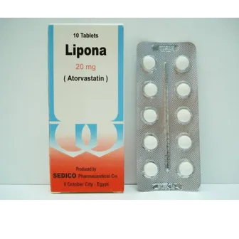 LIPONA 20MG (10 TAB)