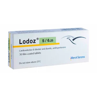 Lodoz | High Blood Pressure 5/6.25mg | 30 Tabs