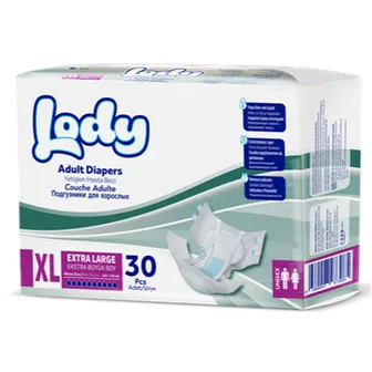 Lody | Adult Diapers XL | 30 Pcs