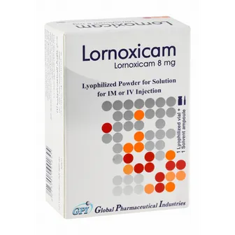 lornoxicam 8 mg vial