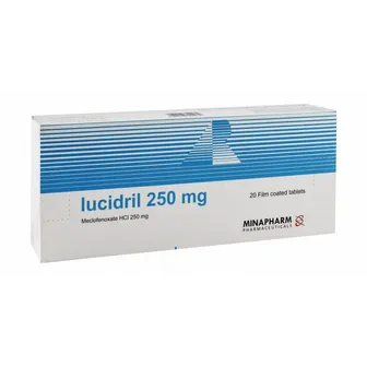 Lucidril Nervous System Disorders 250mg | 20 Tabs