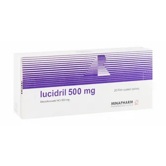 Lucidril | Nervous System Disorders 500mg | 20 Tabs