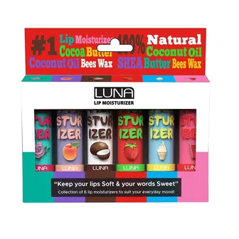 Luna | Lip Moisturizer Set | 6 Pcs