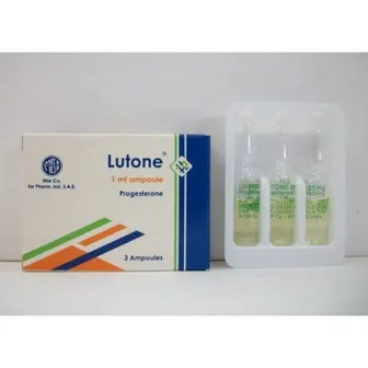 Lutone | To treat Menopause | 25 mg/1 ml | 3 Amp