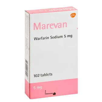 Marevan 5mg | 102 Tabs