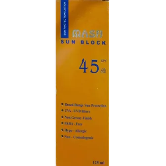 Mash | Sun Protection With SPF 45 | 125ml