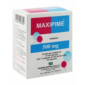 Maxipime Antibiotic 500mg | 1 Vial